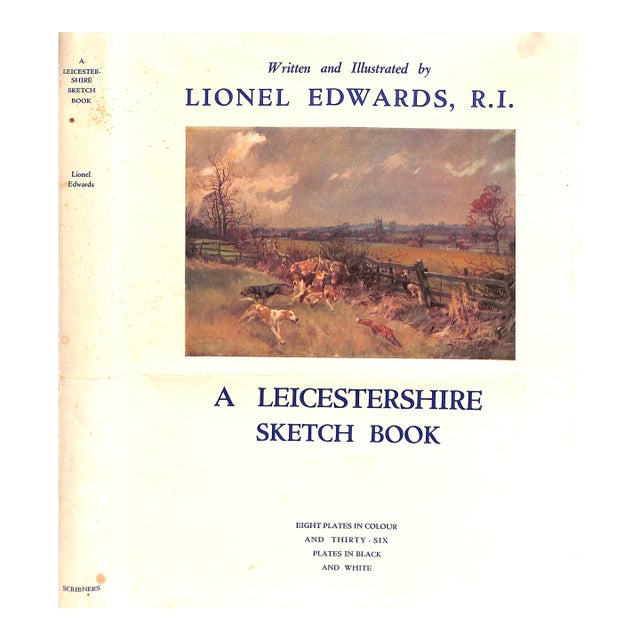 "A Leicestershire Sketch Book" 1935 Edwards, Lionel, r.i. For Sale