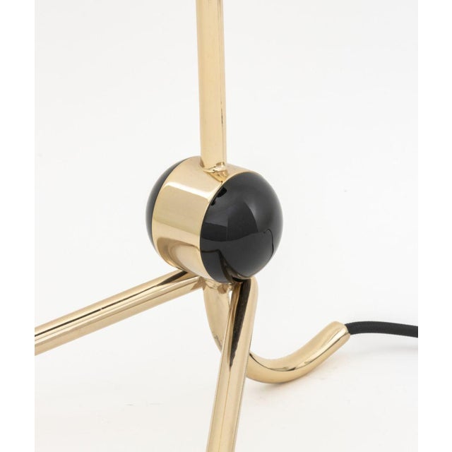 Early 21st Century DelightFULL "Amy" Articulated Brass Table Lamp For Sale - Image 5 of 9