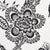 Contemporary SAMPLE - Schumacher x Celerie Kemble Hothouse Flowers Silhouette Fabric In Black & White For Sale - Image 3 of 4