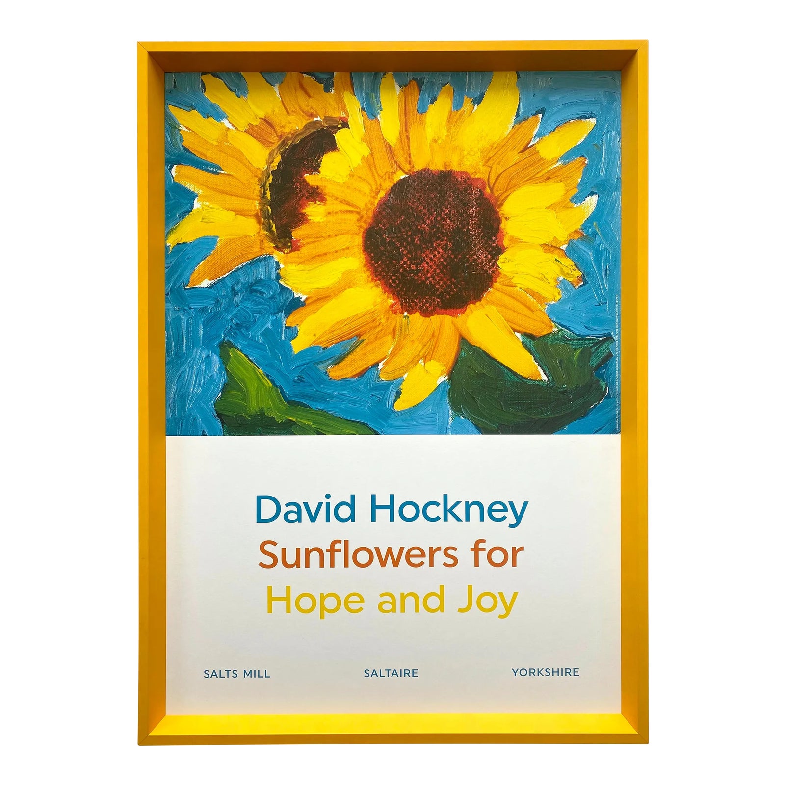 a*a様 Sunflower Twins 絵画原画 david-hockney-lithograph-print