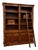 Large English Bookcase in Oak For Sale