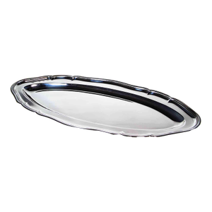 1960’s Vintage Mappin & Webb Silverplate Fish Platter - Chippendale Applied Mount