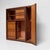 Brown Vintage Japanese Storage Cabinet with Sliding Doors, 1960s For Sale - Image 8 of 11
