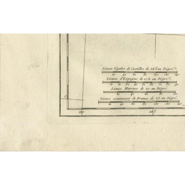Map of Southern Mexico and New Spain by Rigobert Bonne, 1780s For Sale - Image 9 of 12