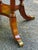 Vintage Solid Cherry Regency Round End Table For Sale - Image 4 of 9