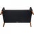 Model 2208 2-Seater Sofa in Black Leather by Børge Mogensen, 1990s For Sale - Image 17 of 18