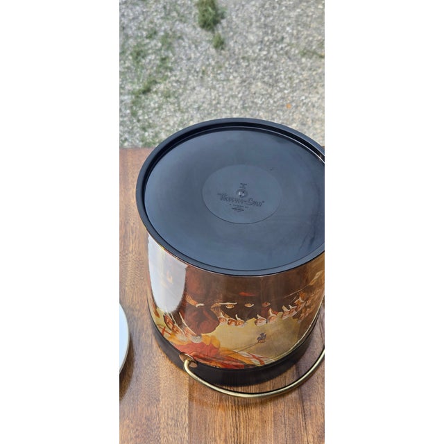 Vintage Thermo-Serv Insulated Coffee Server & Ice Bucket Set – Colonial Williamsburg Collection For Sale - Image 6 of 18