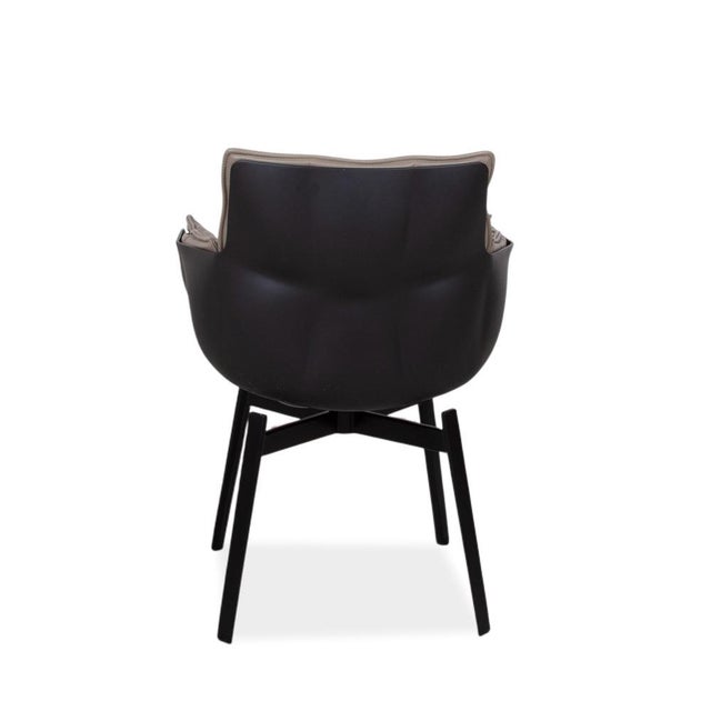 Husk Leather Chairs from B&B Italia, Set of 4 For Sale - Image 15 of 17