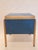 Artek folding table model DL82 and six chairs model 65, designed by Alvar Aalto. The table has beautiful blue linoleum...