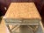 Wood Vintage Henredon Single Drawer Bamboo Side Table For Sale - Image 7 of 12