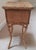 Brown Wicker Rattan Side Table Plant Stand For Sale - Image 8 of 9