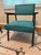 Metal Pair of Steelcase Mid-Century Modern Lounge Armchairs in Original Upholstery For Sale - Image 7 of 11