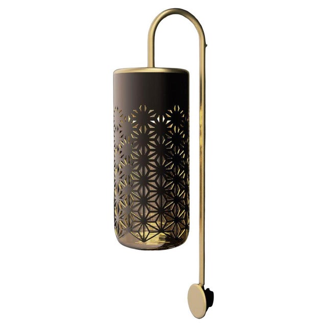 Antares Wall Sconce in Bronze and Brass by Aggiolight For Sale - Image 9 of 9