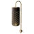 Antares Wall Sconce in Bronze and Brass by Aggiolight For Sale - Image 9 of 9