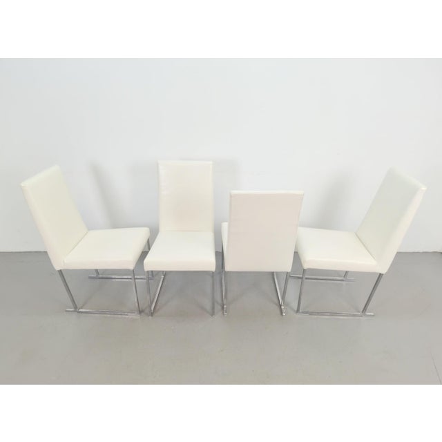 Metal Solo Dining Chairs by Antonio Citterio for B&B Italia, 1990, Set of 4 For Sale - Image 7 of 14