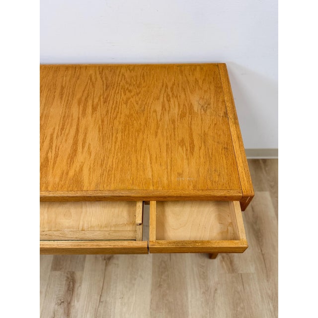 Vintage Handmade Organic Modern Pine Plywood Desk, Lou Hodges Style MCM For Sale - Image 14 of 18