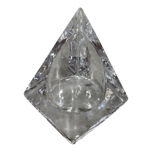 Vintage Crystal Wine Coaster Designed by Tord Kjellström, Sweden. Bar Cart Glam, Vintage Barware, Palm Beach Regency & Grandmillennial- See Pics!