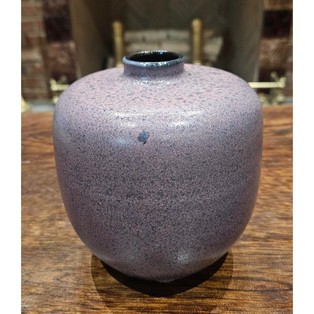 Carstens Tönnieshof MCM West German "Atelier" Amethysts Vase For Sale - Image 4 of 9
