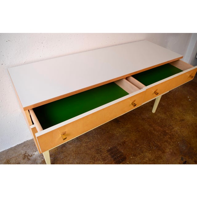 Mid-Century Modern Vintage Sideboard in Birch Veneer, Germany, 1960s For Sale - Image 3 of 6