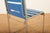 Vintage Garden Chair in Steel, Plywood, and Wood Slats For Sale - Image 10 of 13