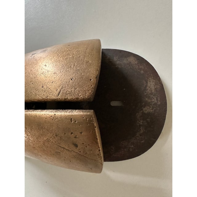 Modern Bronze Wall Sconce, 1960 For Sale - Image 4 of 18