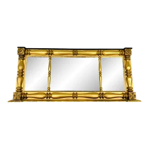 Antique Late 19th Century Federal Gold Gilt Mirror