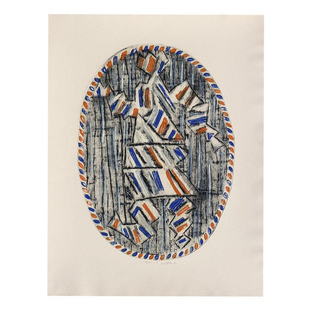 Louttre B, Figurative Composition, 1970, Woodcut For Sale