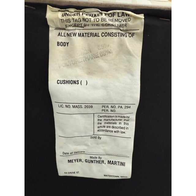 Late 20th Century Meyer Gunther Martini Carved Arm Chair For Sale - Image 9 of 9