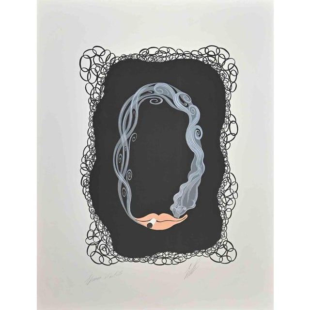 Erté, Le 0, 1968, Lithograph For Sale
