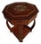 Inlaid Side or Sewing Table in Mahogany and Mixed Woods, France, 1930s-1950s For Sale