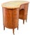 19th Century Satinwood Kidney-Shaped Desk, 1890 For Sale - Image 6 of 11