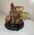 Vintage Hand Carved Painted Wood Burl Fish Two Bass Sculpture Statue Figure Art For Sale - Image 10 of 11