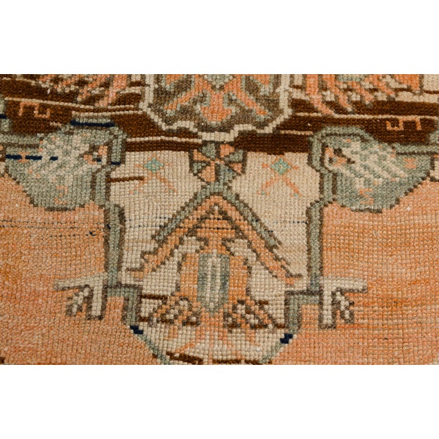 1960s Vintage Antique Hallway Runner Rug For Sale - Image 5 of 10