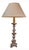 Taupe 18th C.Italian Church Alter Candlestick Fitted as Floor Lamp, Needs Lamp Parts, 38” H For Sale - Image 8 of 12