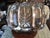 1960s Silver Trays for Holiday Entertaining. Vintage Reed & Barton Carving Tray and Wallace Triple Serving Platter For Sale - Image 12 of 14