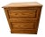 Wood Vintage Tiger Oak File Cabinet Two Drawers One Locks Paneled Sides Legal Size For Sale - Image 7 of 11
