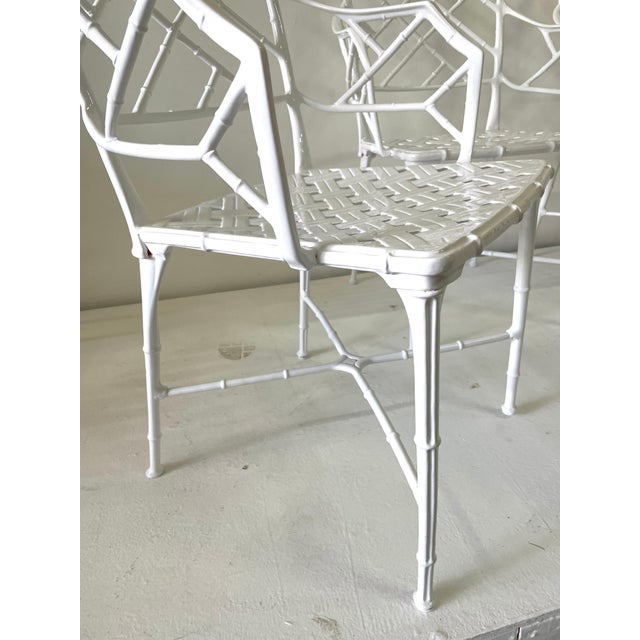 Brown Jordan Hall Bradley "Calcutta" Armchairs - Set of 4 For Sale In Miami - Image 6 of 18