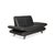 Modern Rossini Two-Seater Leather Sofa with Black with Manual Function by Koinor For Sale - Image 3 of 16