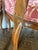 Pink 1950s Mid-Century French Provincial Pretzel-Back Chairs - Pair For Sale - Image 8 of 12
