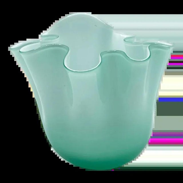 Murano Style Flying Hand Handkerchief Vase, 1970s For Sale - Image 13 of 13