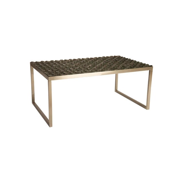 Phillips Collection Phillips Collection Woven Glass, Black For Sale - Image 4 of 4