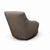 Gray W. Schillig Leather Nikki Swivel Lounge Chair For Sale - Image 8 of 12