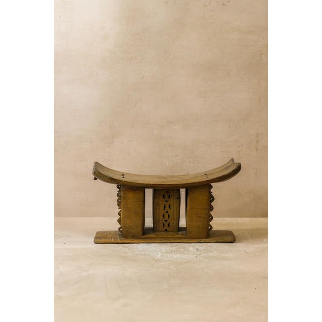 Ashanti Stool in Wood For Sale - Image 3 of 12