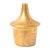 Mid-Century Modern Sascha Brastoff Gold Ceramic Chimney Ashtray For Sale - Image 3 of 8