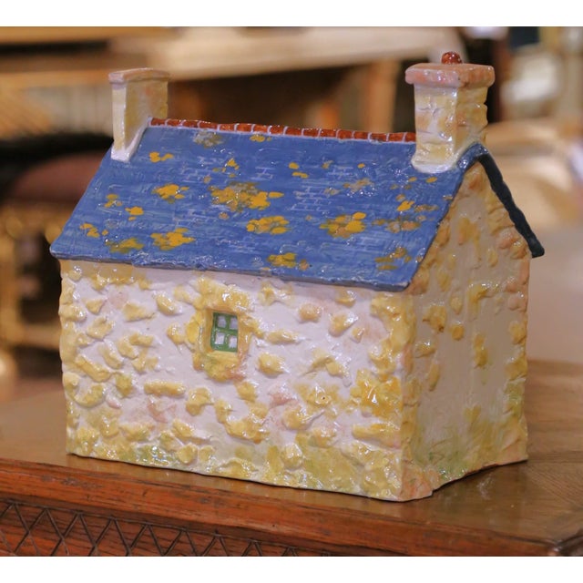 Early 20th Century French Sevellec Henriot Quimper Faience House For Sale - Image 12 of 14
