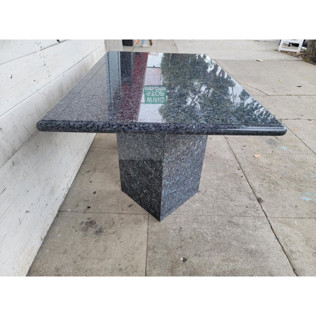 1970s Modern Granite Dining Table For Sale In Los Angeles - Image 6 of 17