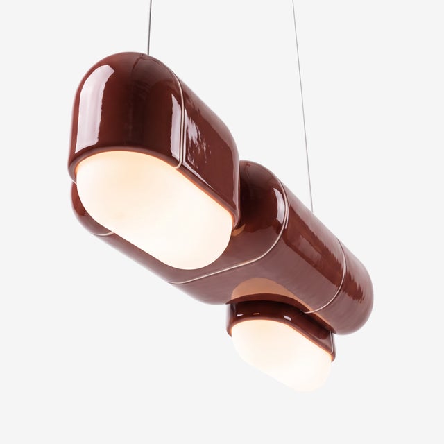 Plastic U 039 Pendant Light by Rollo Studio For Sale - Image 7 of 7