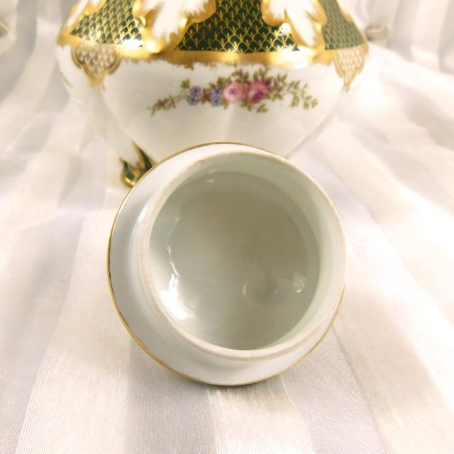 Gerard, Dufraisseix & Abbot Chcoolate Pot With Sugar Bowl and Cups For Sale - Image 9 of 18