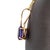 2020s 2.5cts Tanzanite Solitaire Estate Pendant in 14k Solid Yellow Gold | Ov 10x8mm For Sale - Image 5 of 6