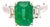 Natural Emerald Sapphire Ring 6.25 14k White Gold 3.49 TCW Certified For Sale